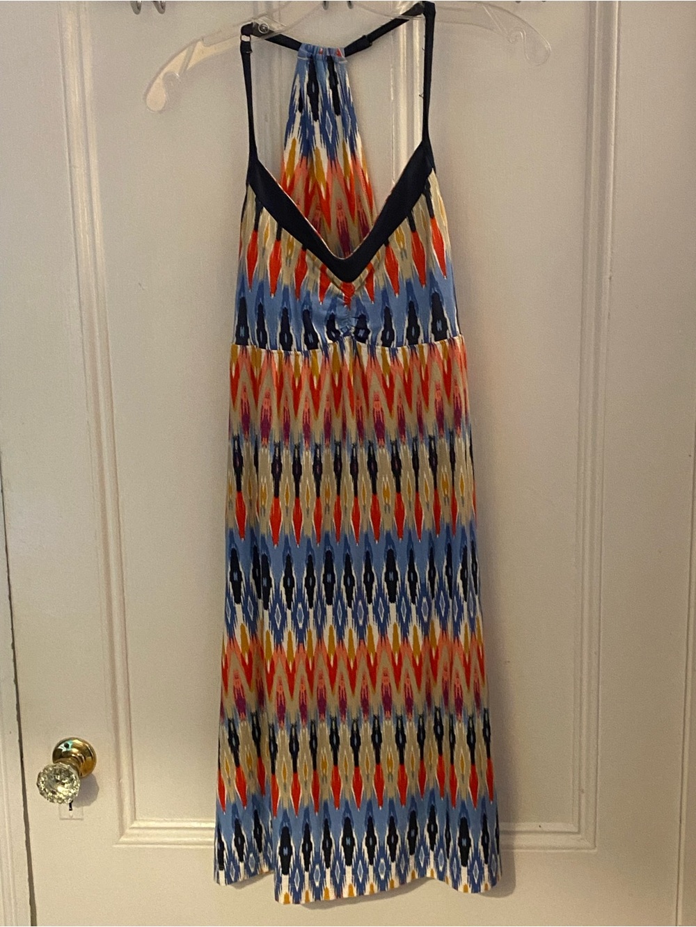 Athleta Tank Dress Womens XS Jersey Knit Racerback Spaghetti Straps Beach Pool
